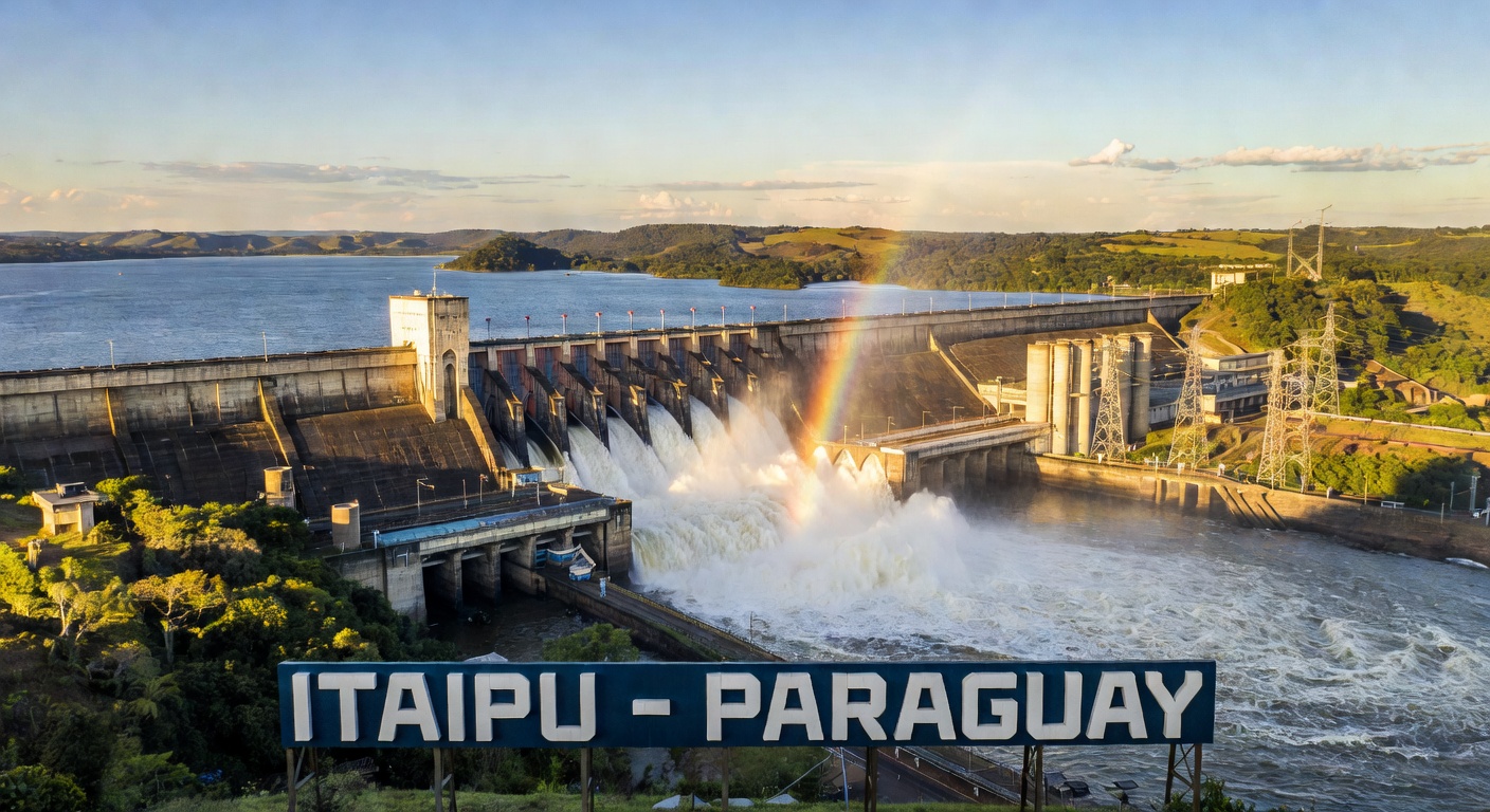 Barrage Itaipu - Paraguay
