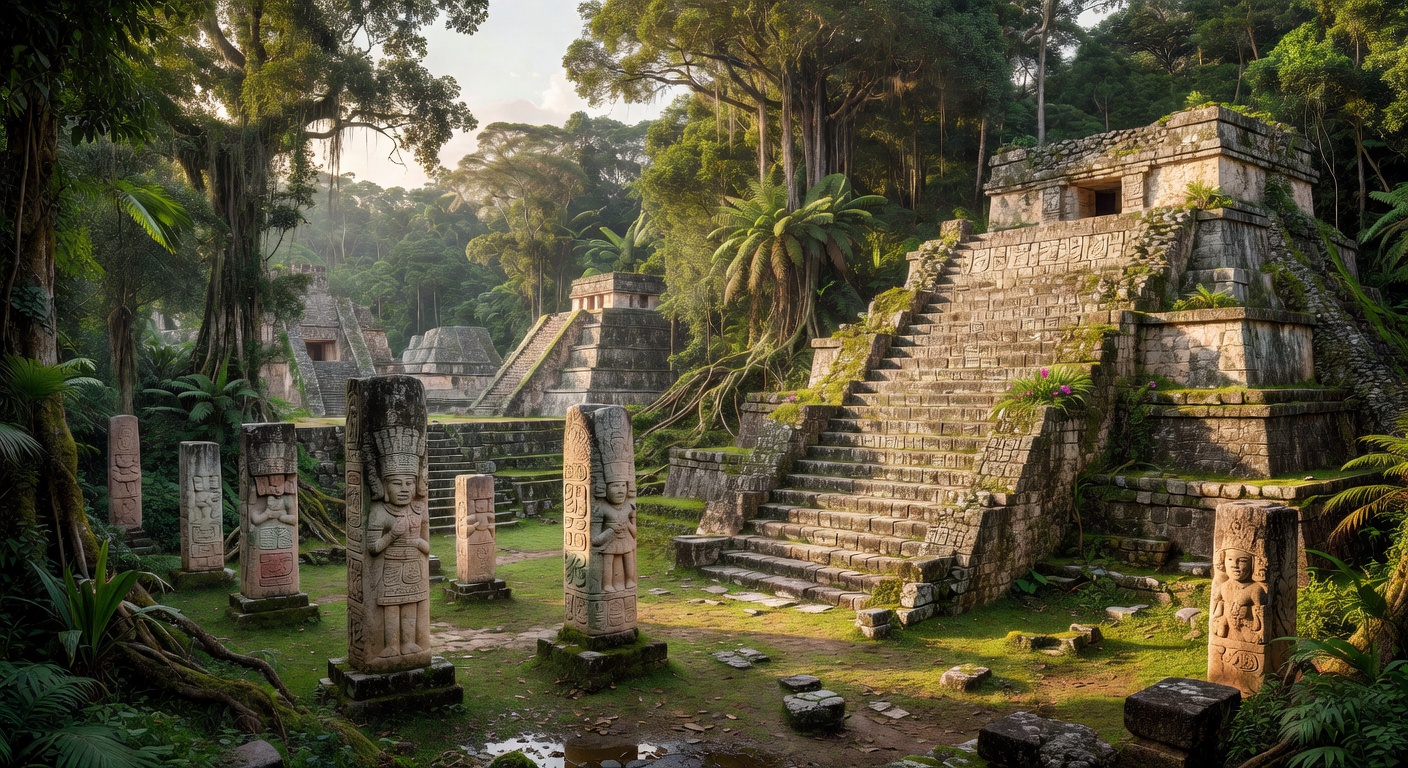 Ruines mayas - Honduras