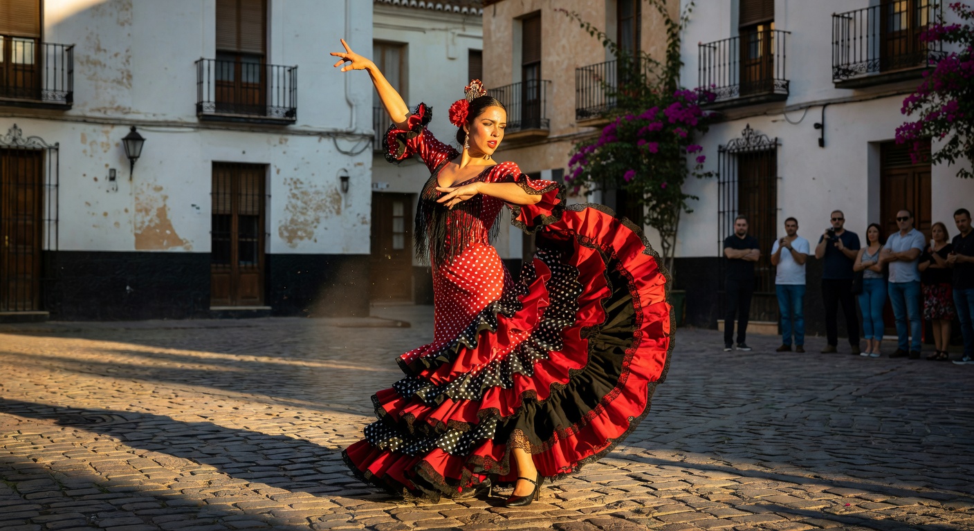 Danse flamenco espagnole