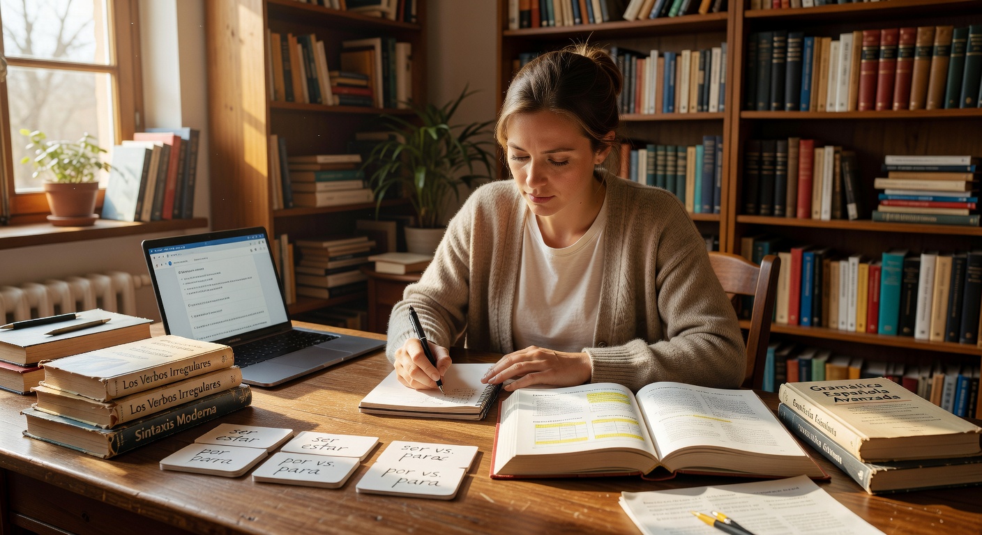 Livres de grammaire espagnole